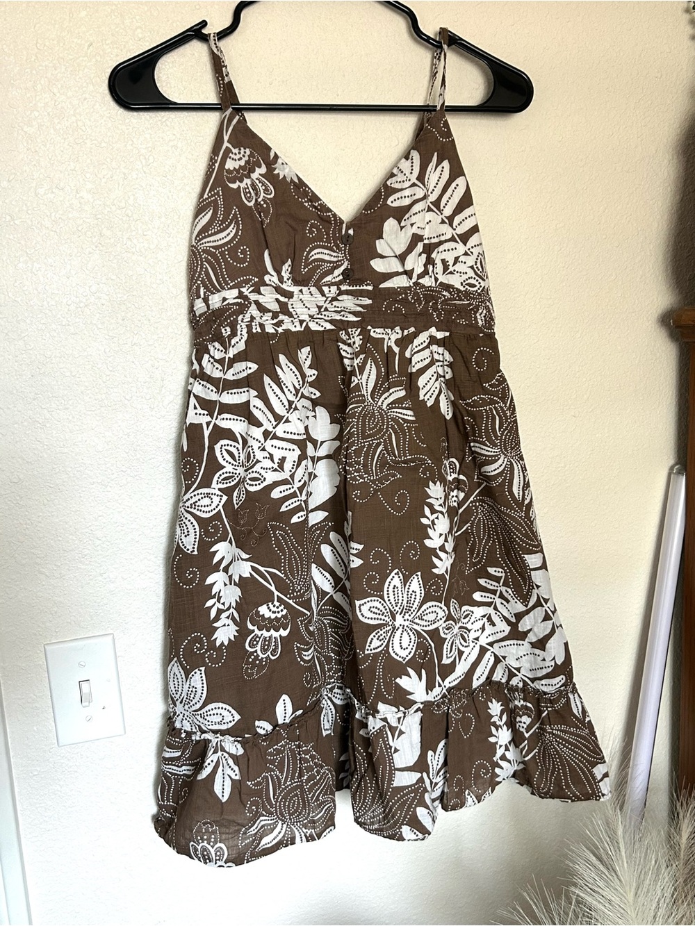 Y2K Aeropostale Brown Babydoll dress